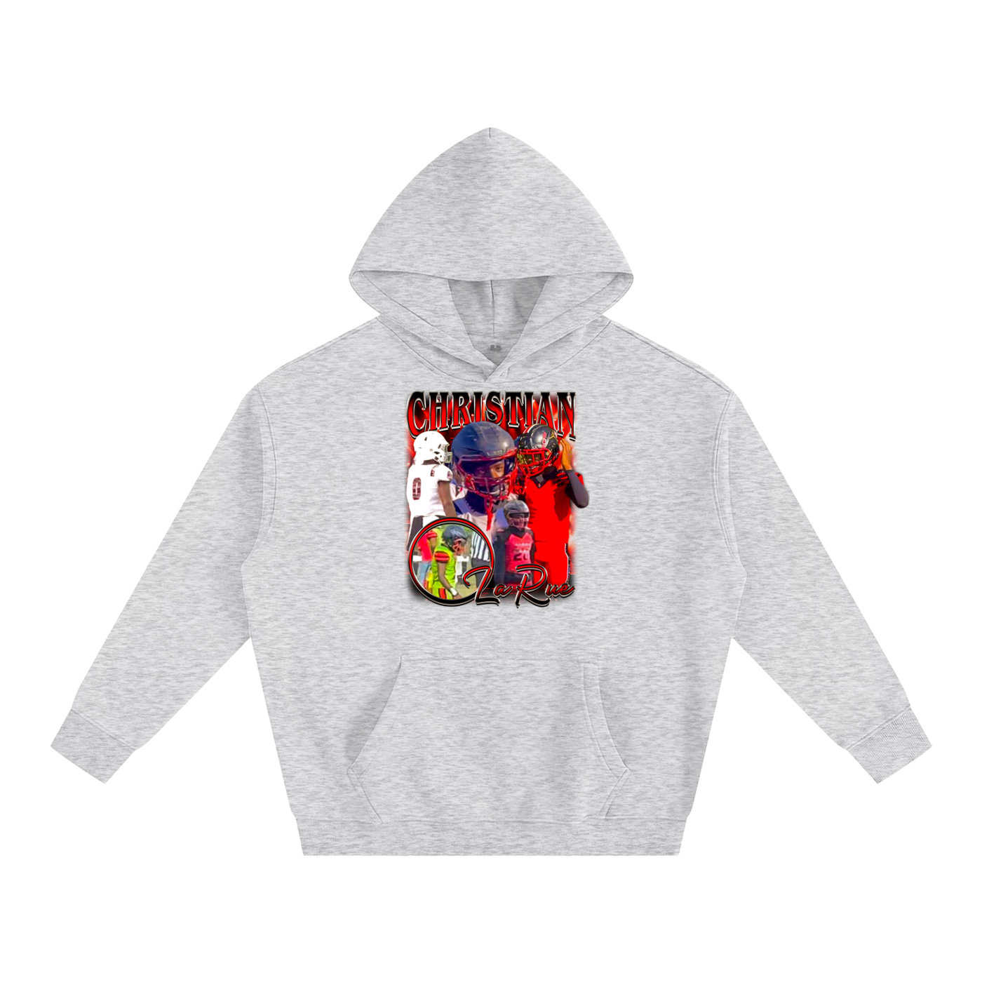 Christian LaRue Oversize Fleeced Hoodie