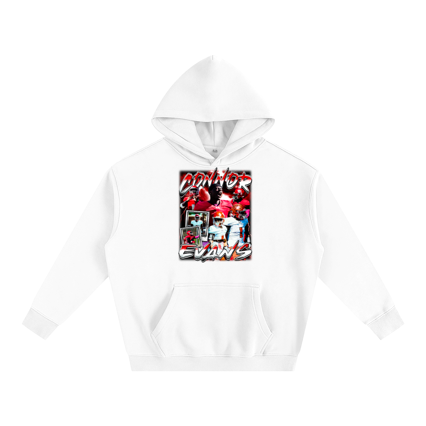 Connor Evans Oversize Fleeced Hoodie