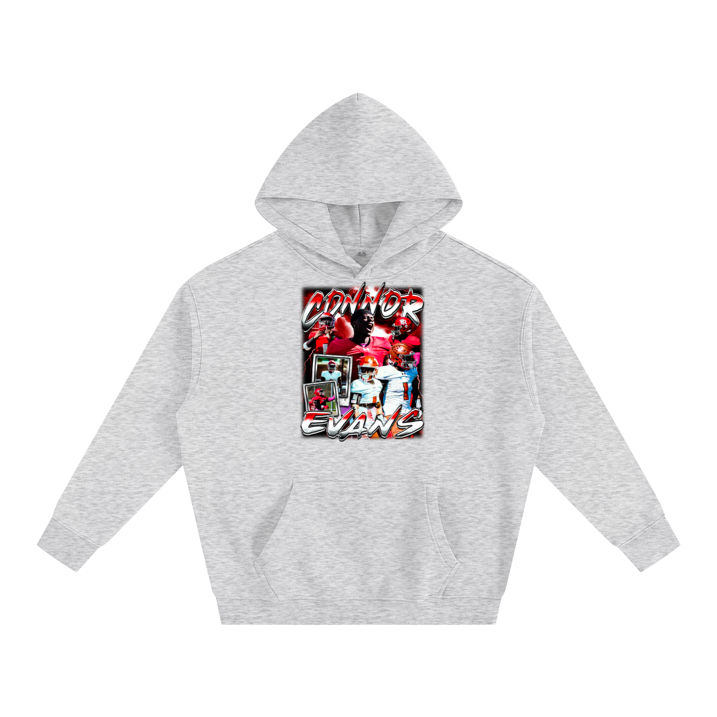 Connor Evans Oversize Fleeced Hoodie
