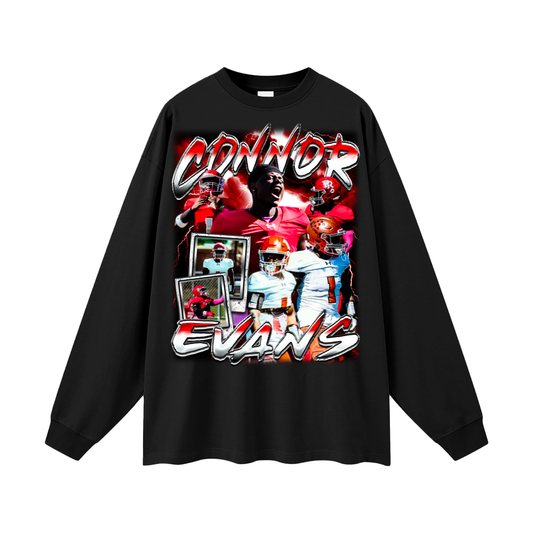 Connor Evans Oversized Long Sleeve Tee