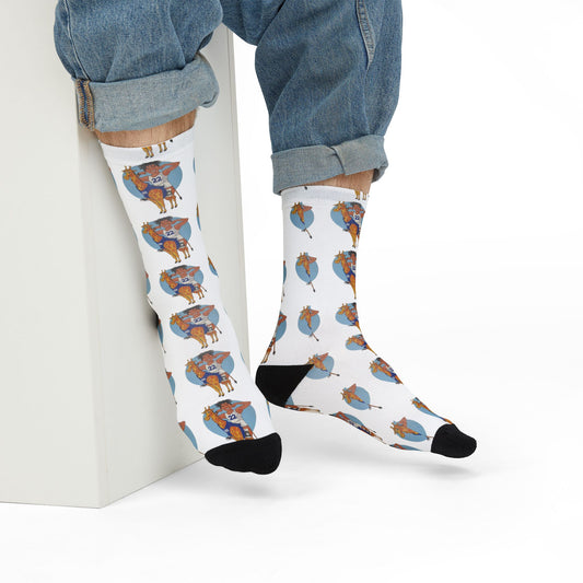 Deionte miles Crew Socks
