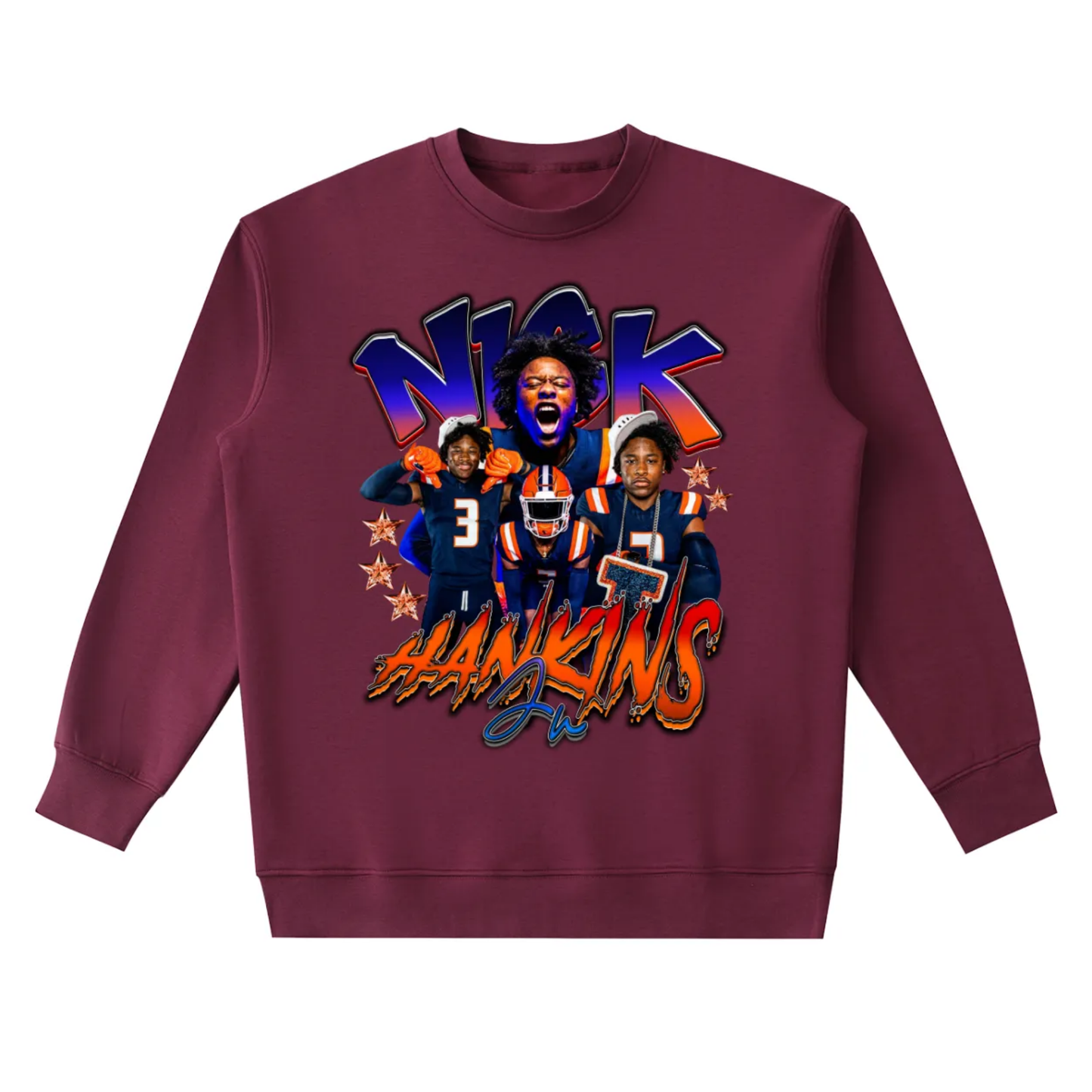 Nick Hankins Jr Heavyweight Crewneck Sweatshirt
