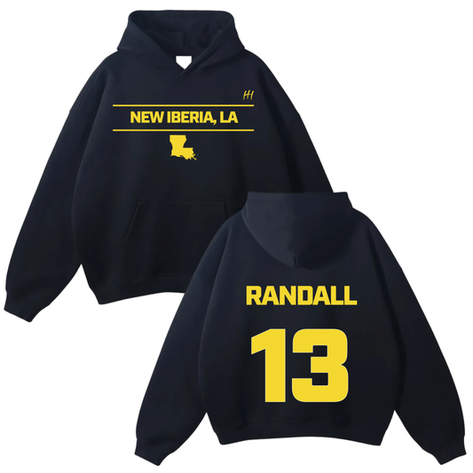 Wayne Randall Oversize Fleeced Hoodie