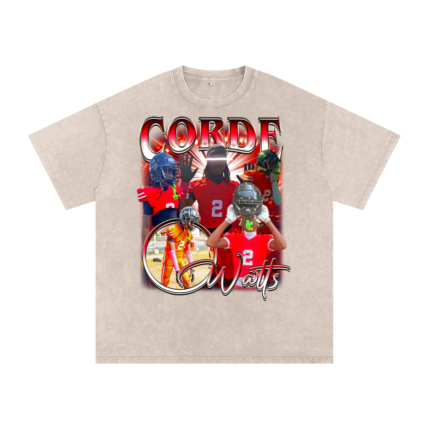 Corde Watts  Heavyweight Oversized T-shirt
