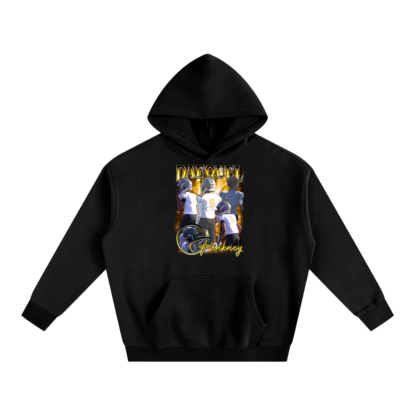 Daequel Pinkney Oversize Fleeced Hoodie