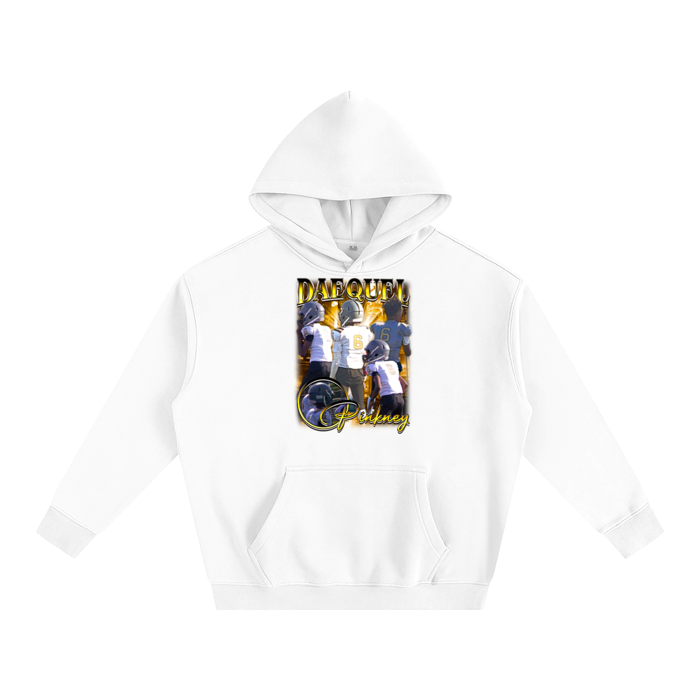 Daequel Pinkney Oversize Fleeced Hoodie