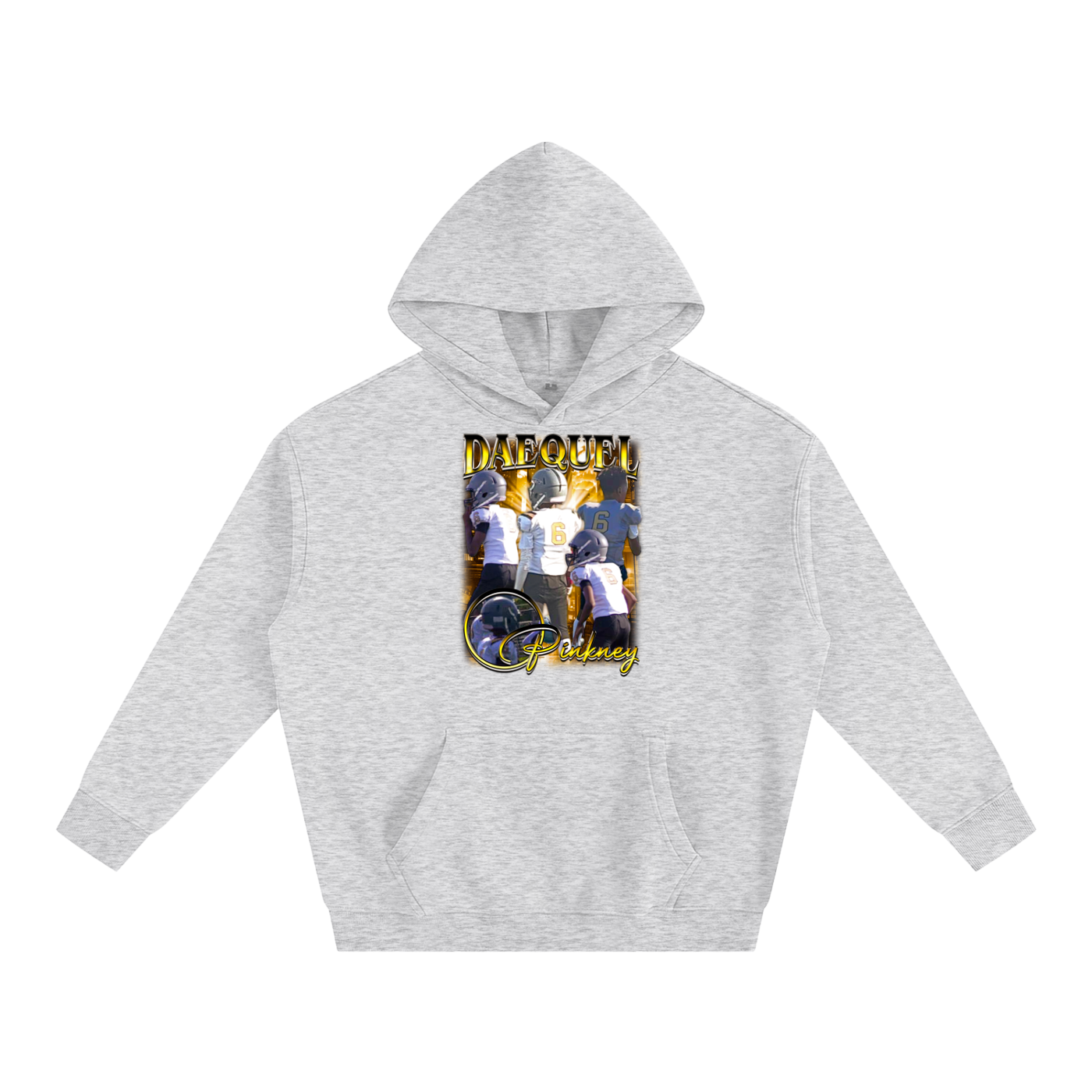 Daequel Pinkney Oversize Fleeced Hoodie
