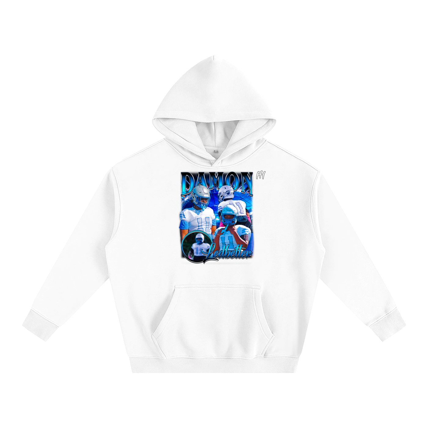 Damon Ledbetter Oversize Fleeced Hoodie