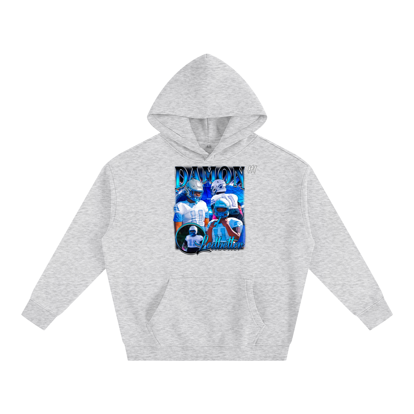 Damon Ledbetter Oversize Fleeced Hoodie