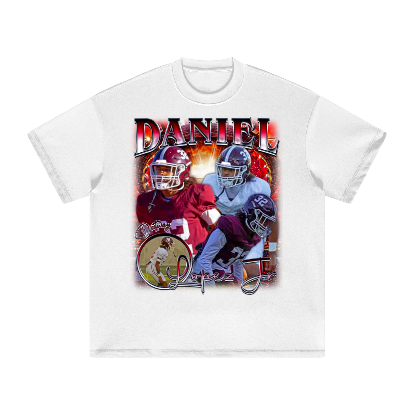 Daniel Lopez Jr Heavyweight Oversized T-shirt