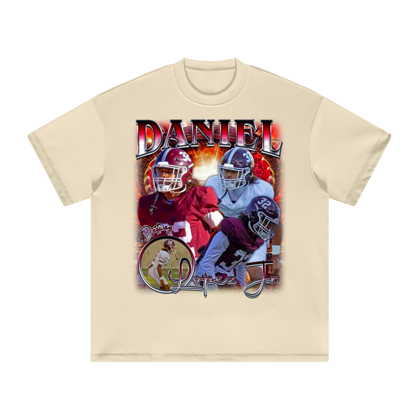 Daniel Lopez Jr Heavyweight Oversized T-shirt