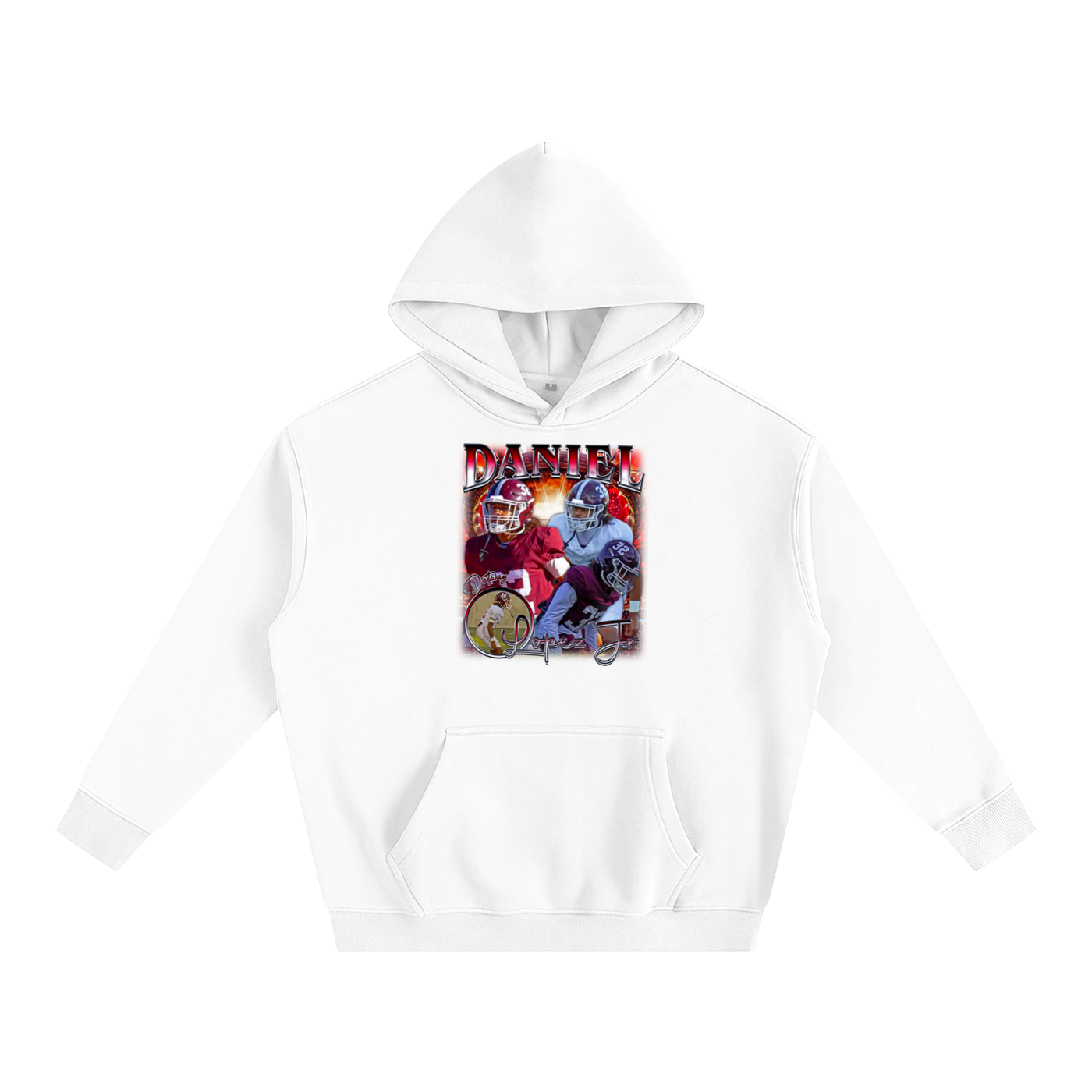 Daniel Lopez Jr Oversize Fleeced Hoodie