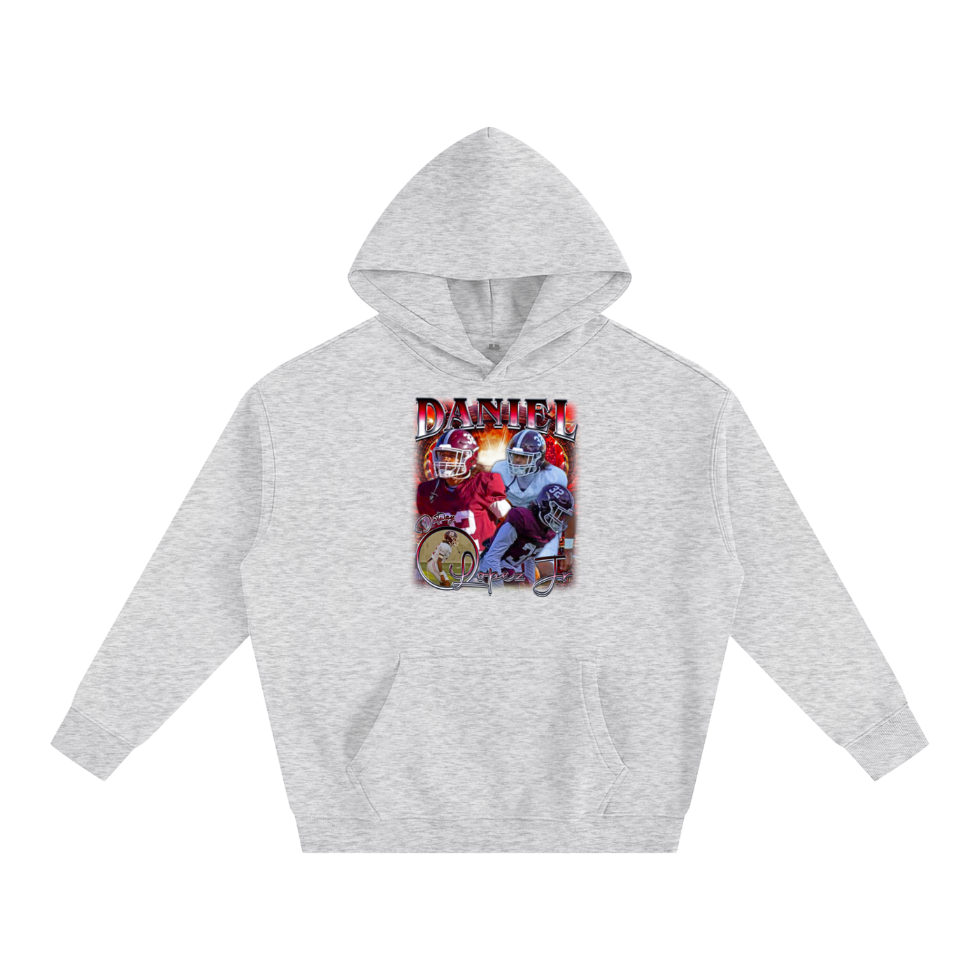 Daniel Lopez Jr Oversize Fleeced Hoodie