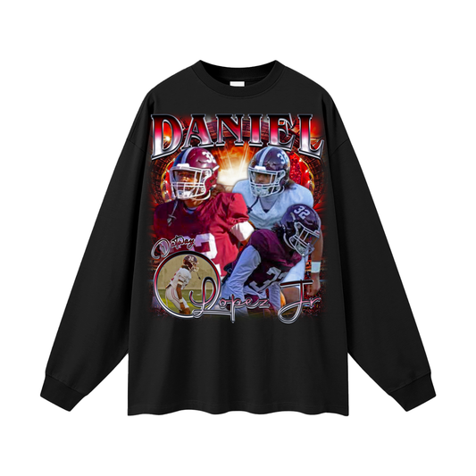 Daniel Lopez Jr Oversized Long Sleeve Tee