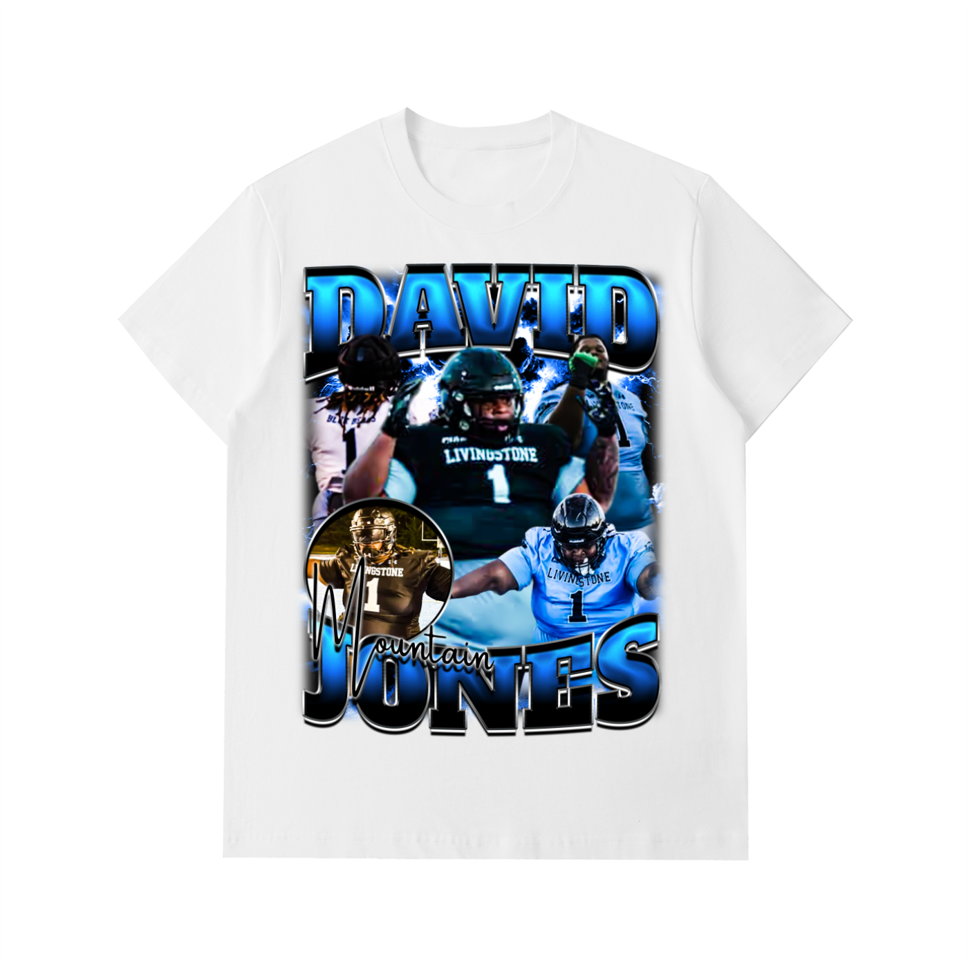 David Mountain Jones Heavyweight Oversized Tee