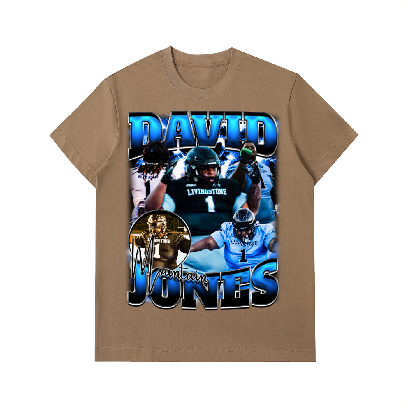 David Mountain Jones Heavyweight Oversized Tee