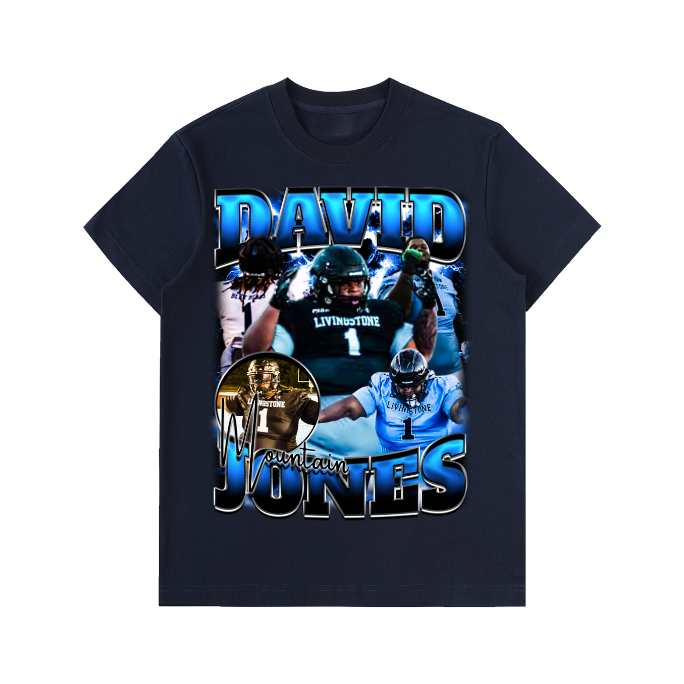 David Mountain Jones Heavyweight Oversized Tee