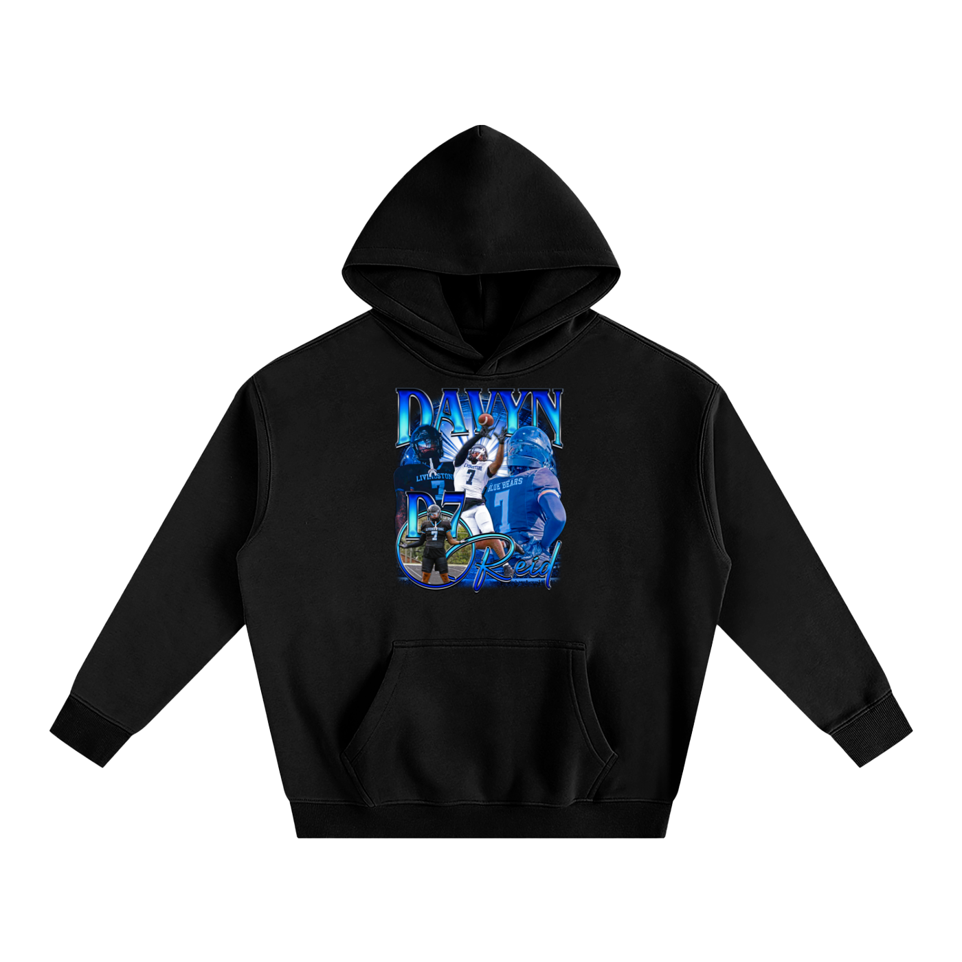 Davyn Reid Oversize Fleeced Hoodie