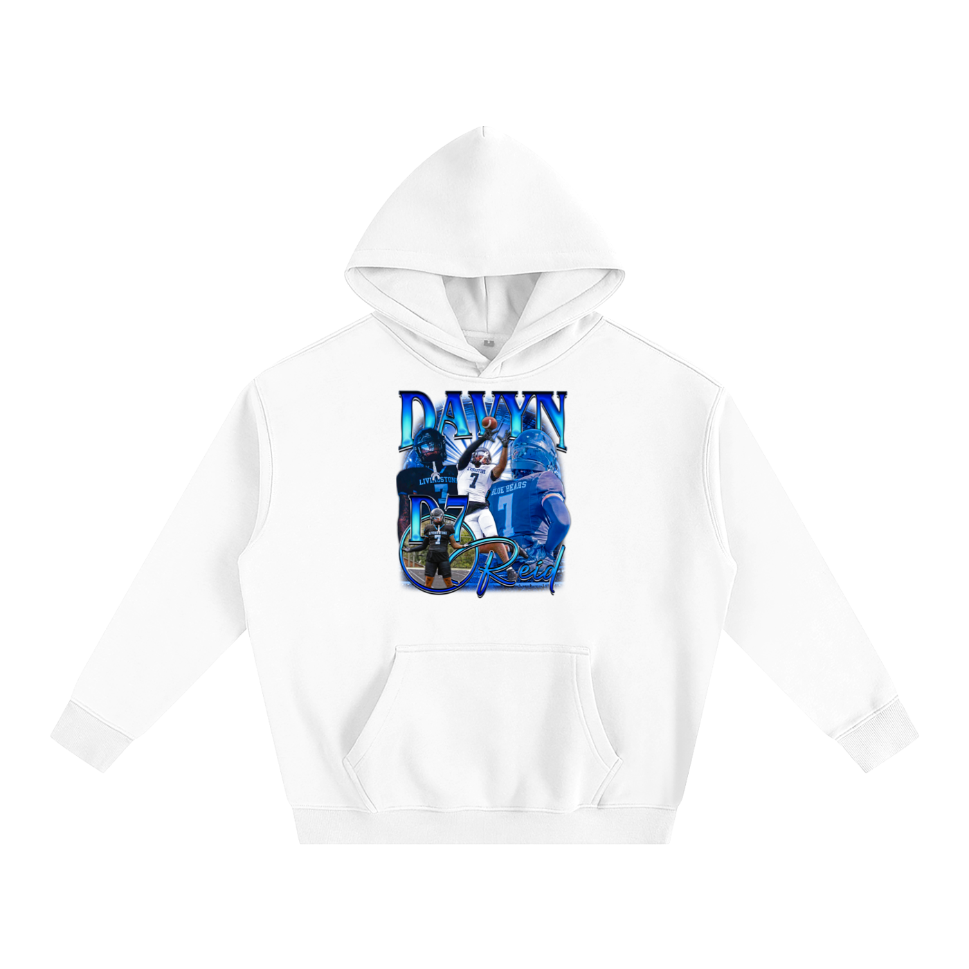 Davyn Reid Oversize Fleeced Hoodie