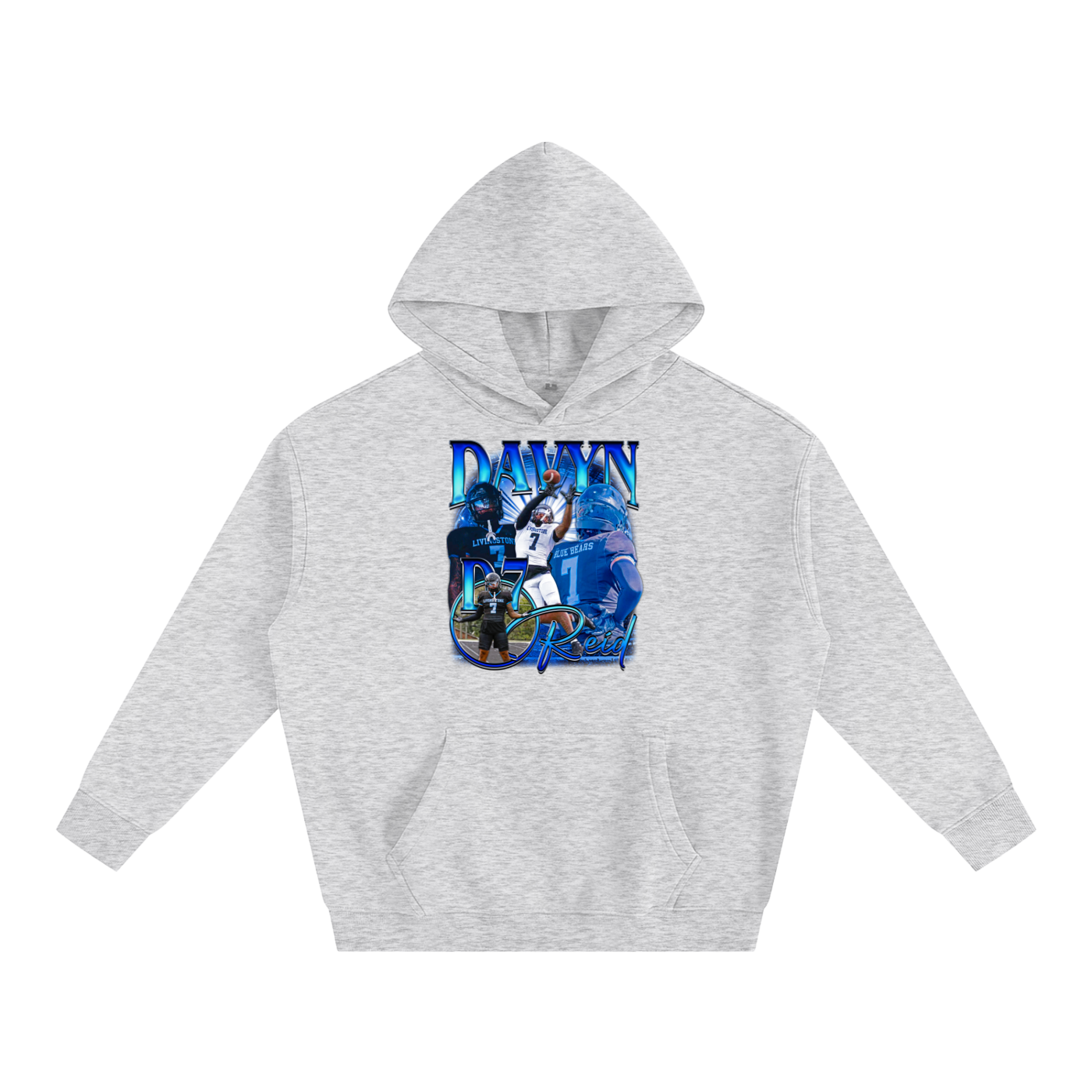 Davyn Reid Oversize Fleeced Hoodie