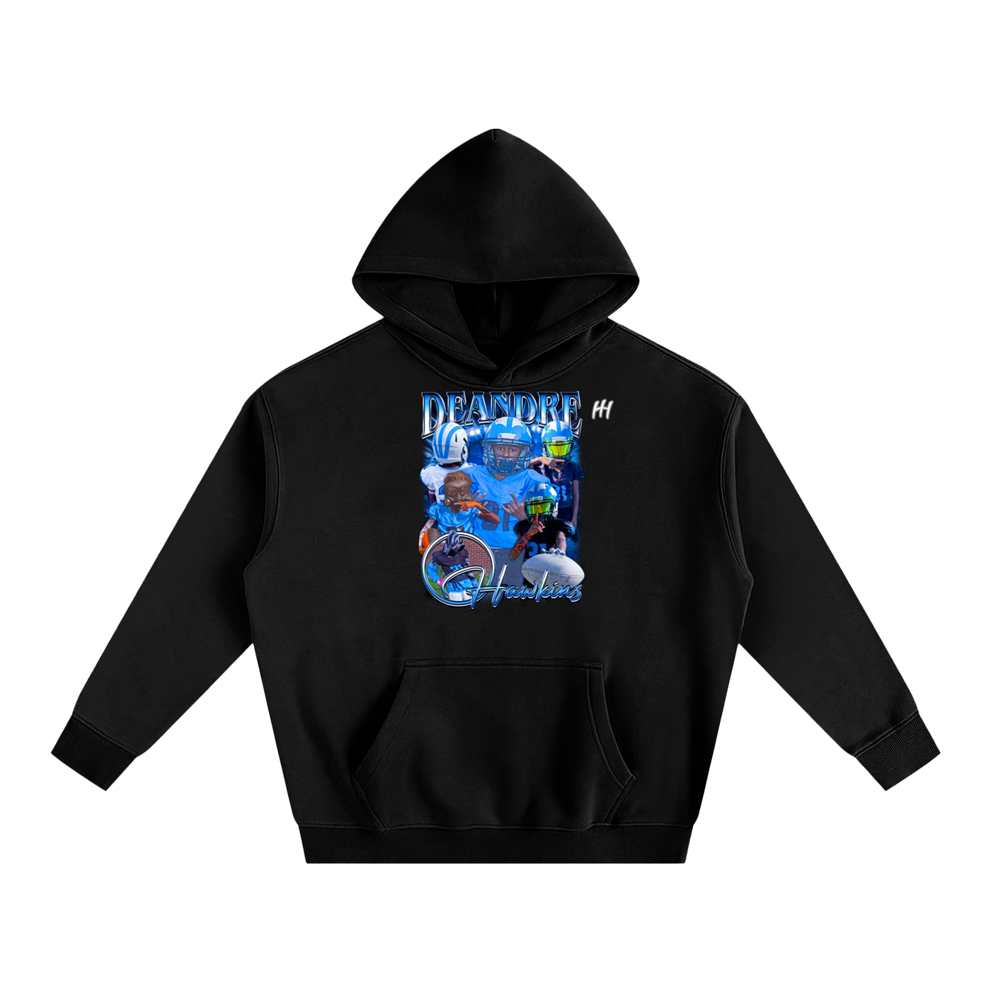 DeAndre Hawkins Oversize Fleeced Hoodie