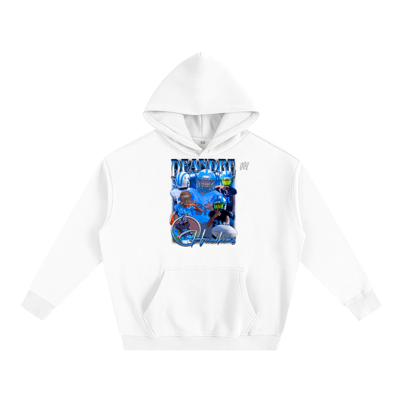 DeAndre Hawkins Oversize Fleeced Hoodie
