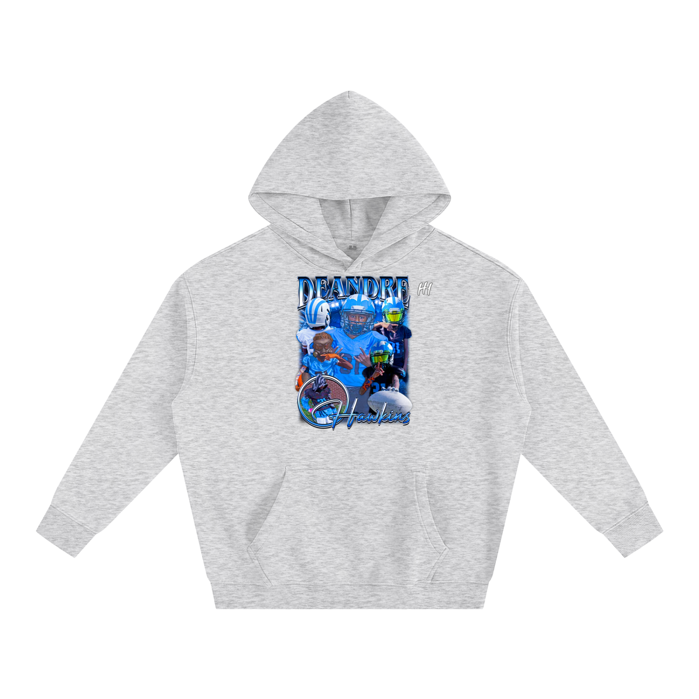 DeAndre Hawkins Oversize Fleeced Hoodie