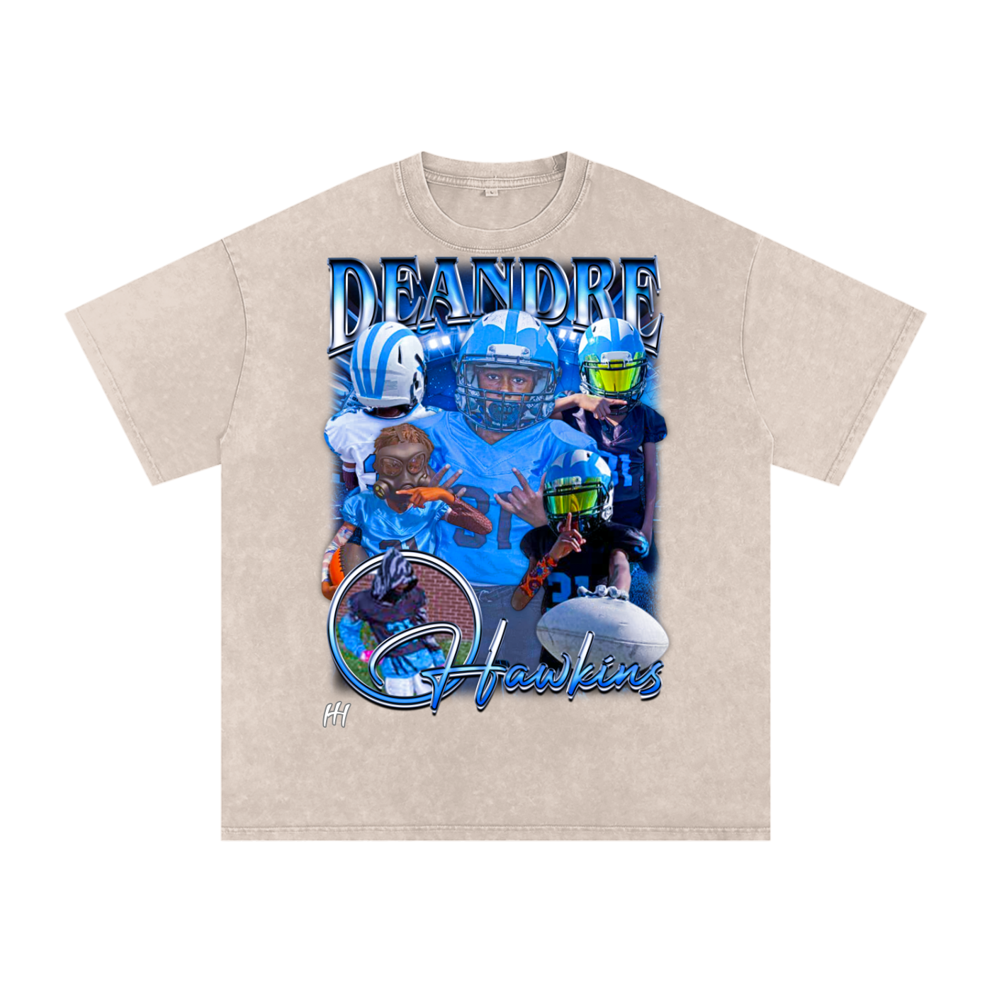 DeAndre Hawkins Heavyweight Oversized T-shirt