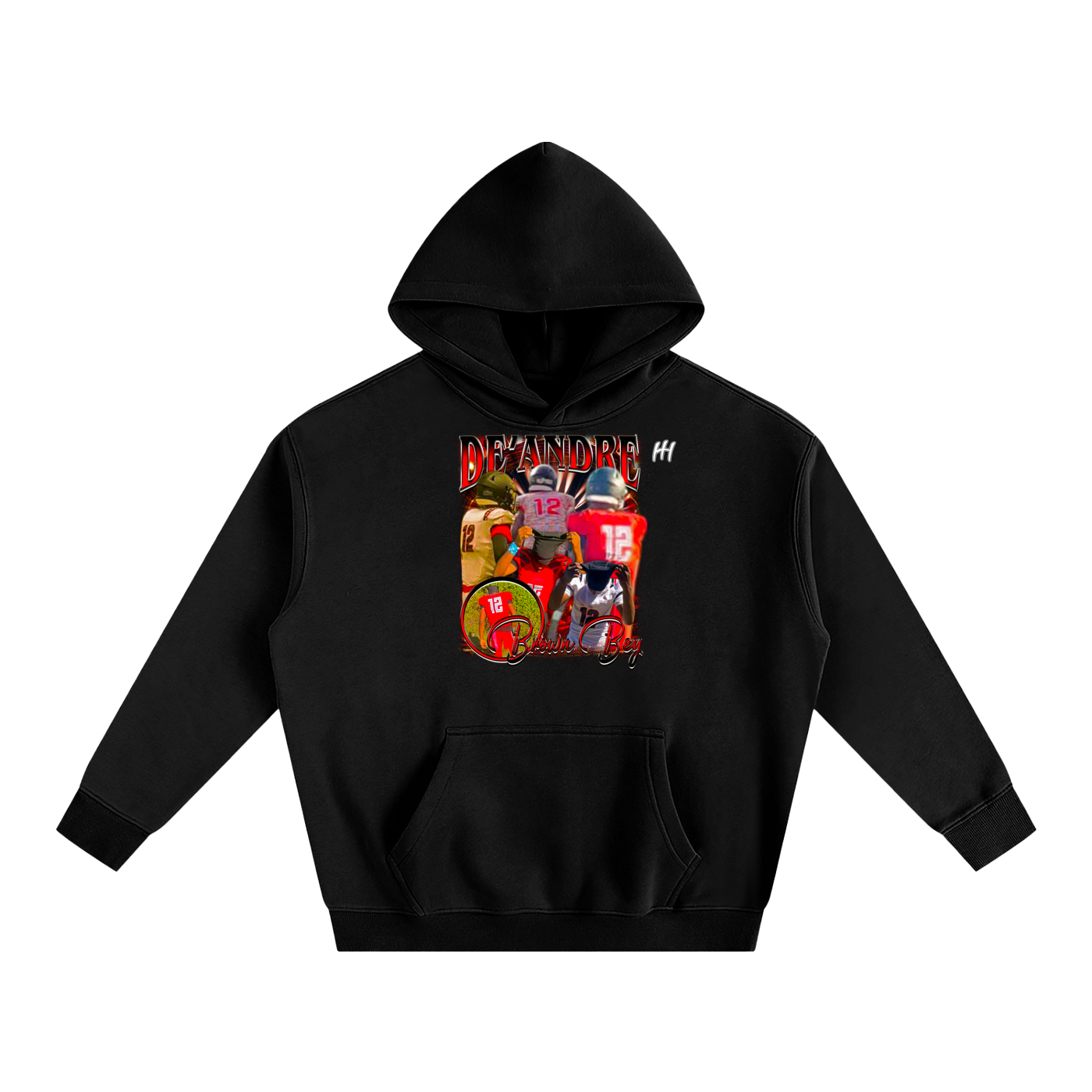 De'Andre Brown Bey Oversize Fleeced Hoodie