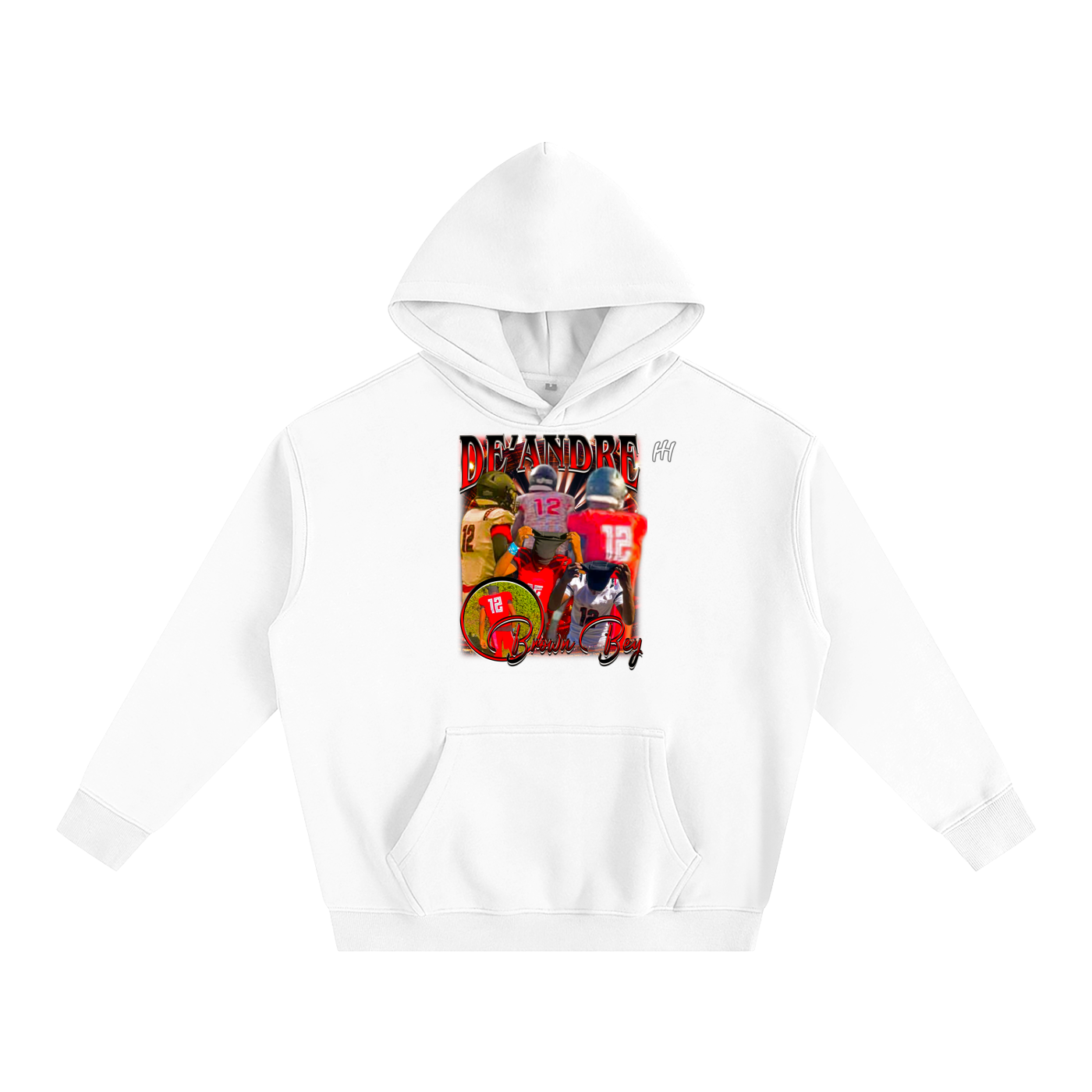 De'Andre Brown Bey Oversize Fleeced Hoodie