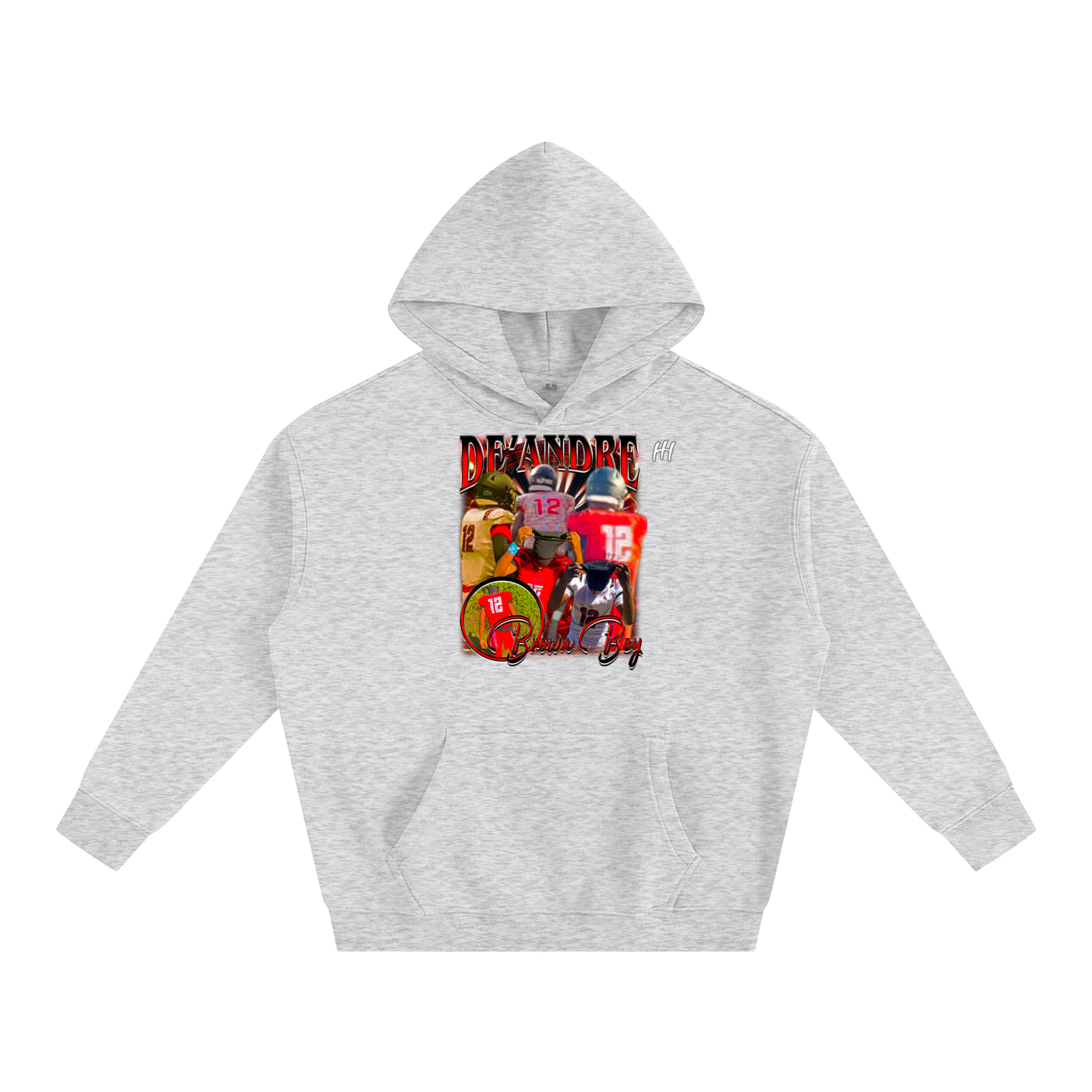 De'Andre Brown Bey Oversize Fleeced Hoodie