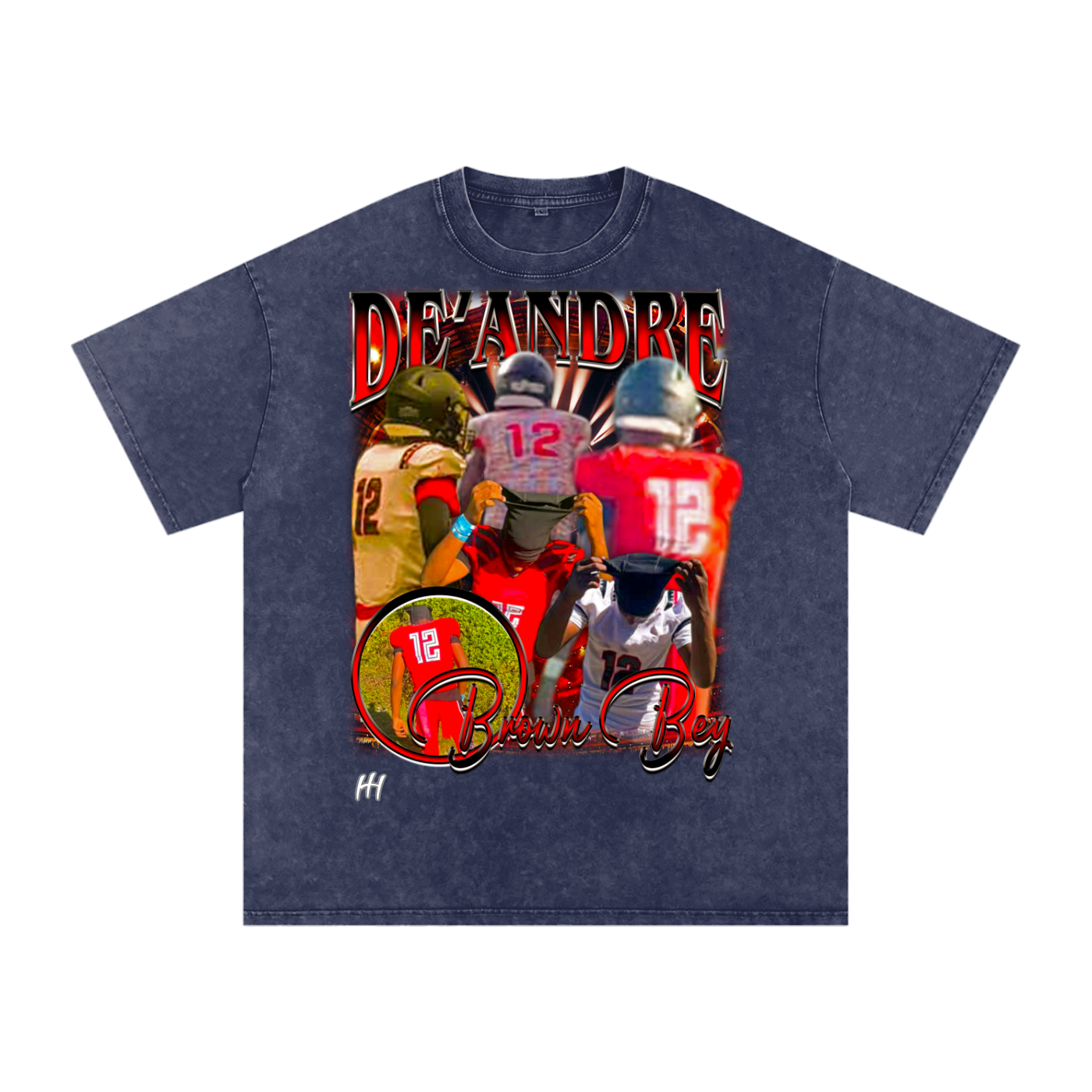 De'Andre Brown Bey Heavyweight Oversized T-shirt