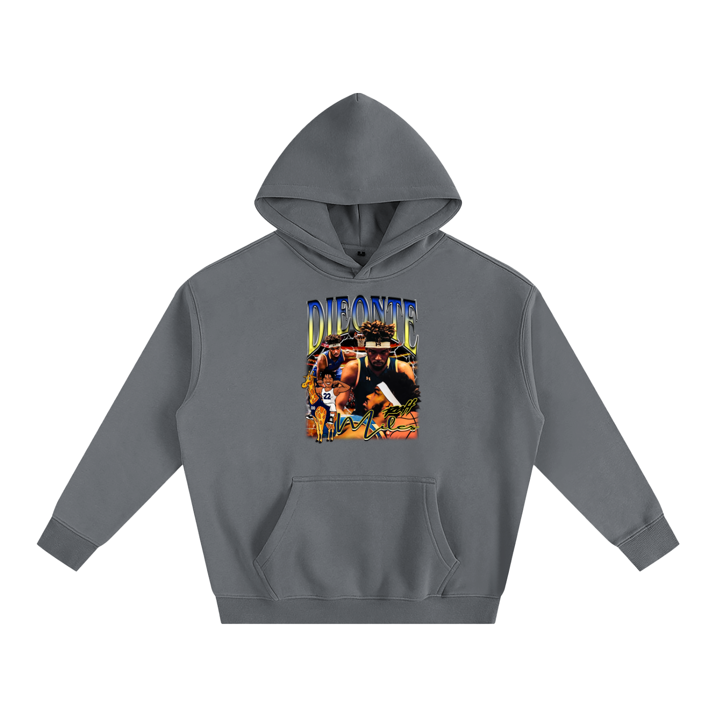Deionte miles Oversize Fleeced Hoodie