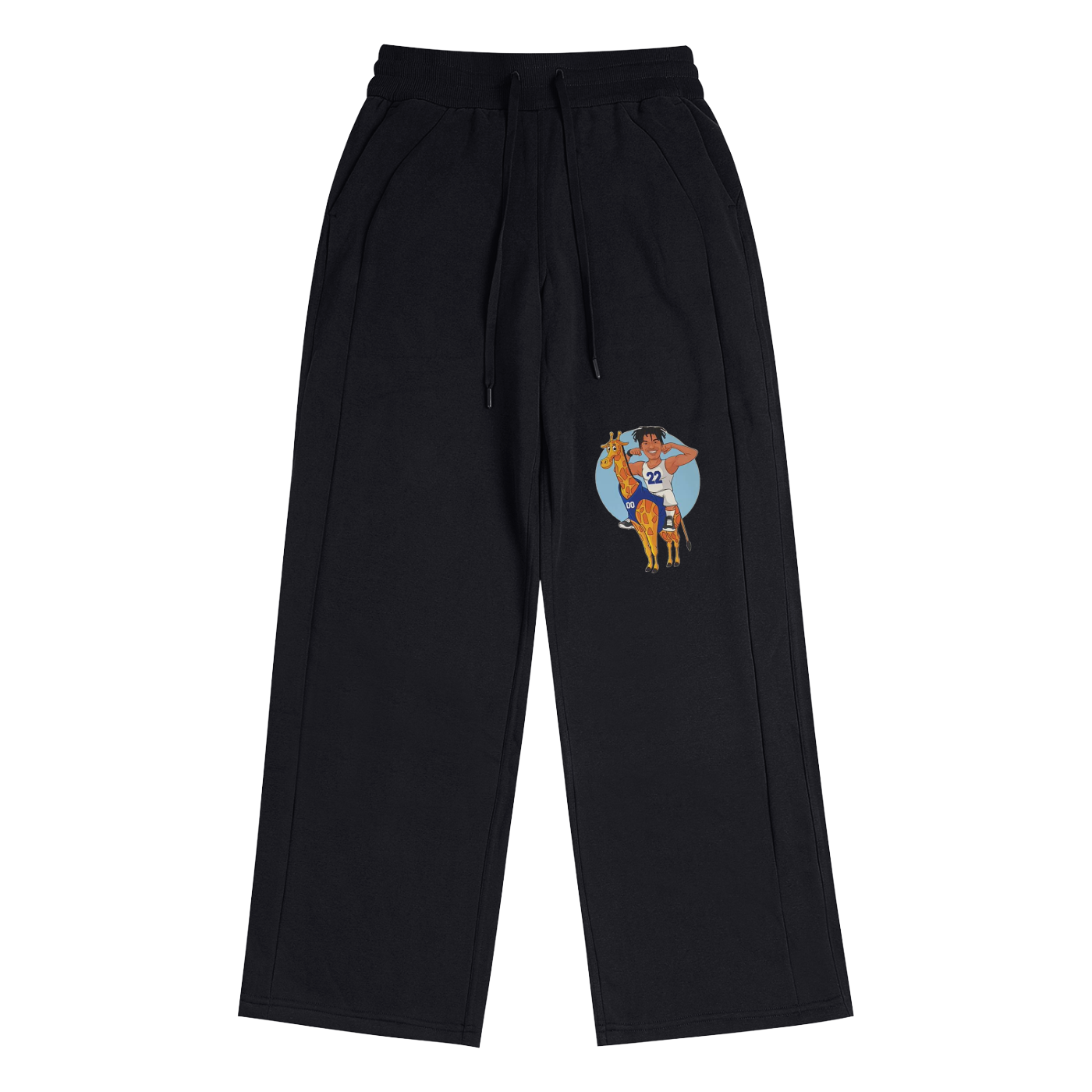 Deionte miles Straight leg sweatpants