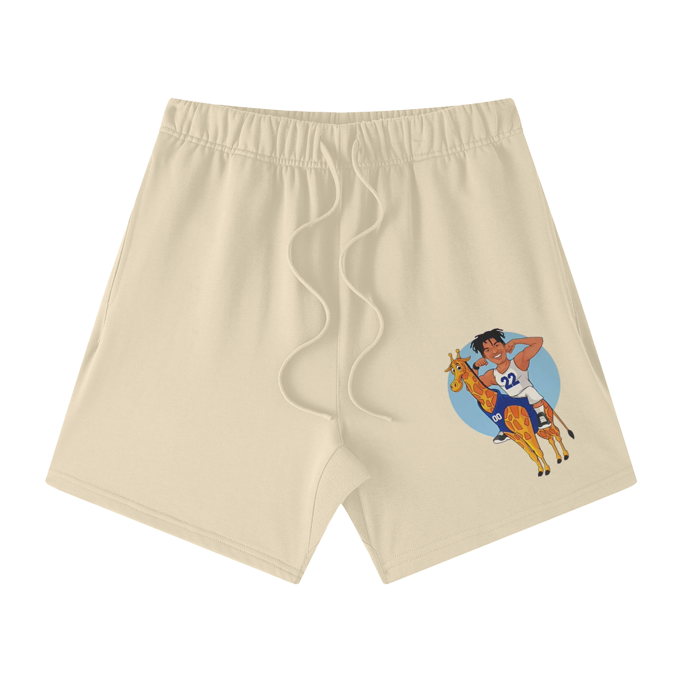 Deionte miles Premium Heavy Cotton Shorts