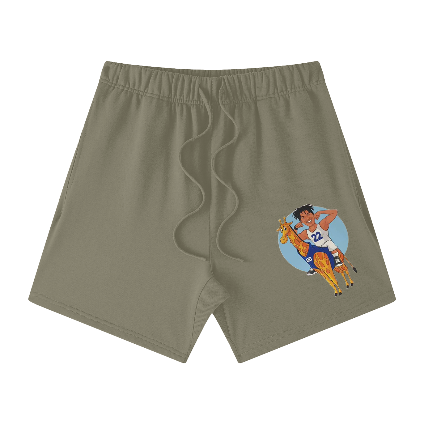 Deionte miles Premium Heavy Cotton Shorts