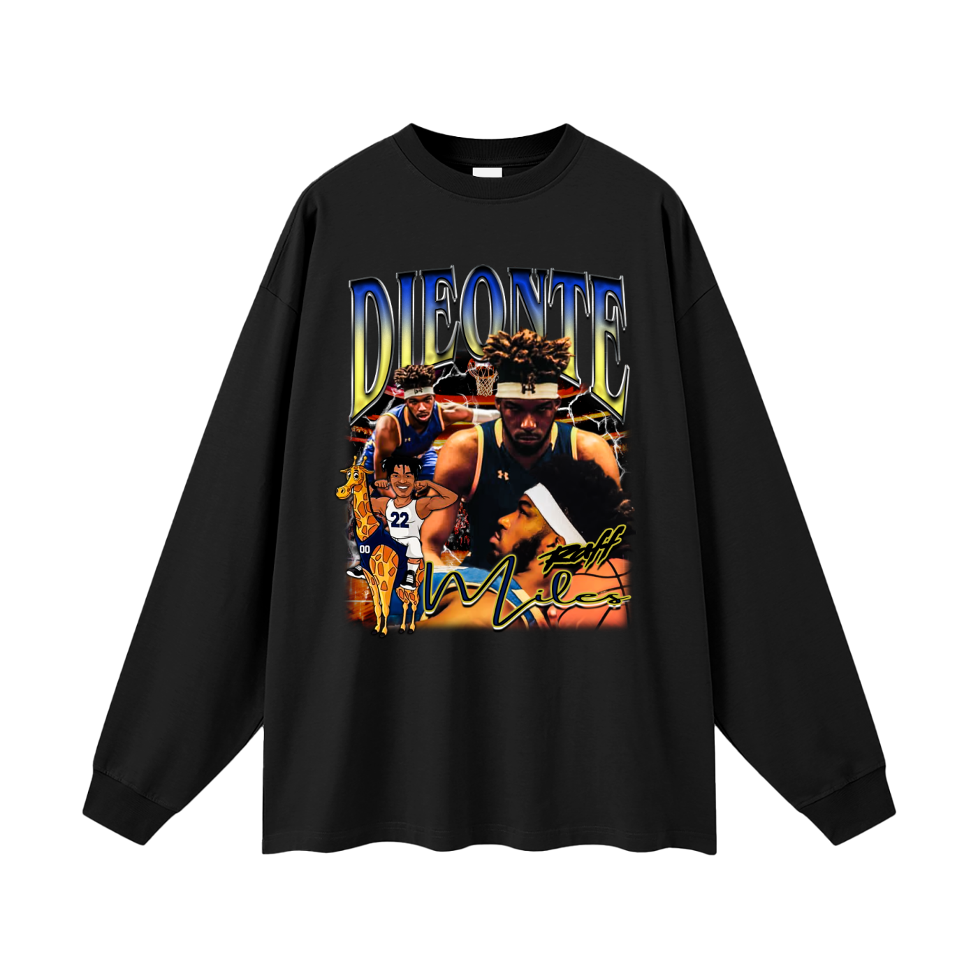 Deionte miles Premium Long Sleeve Tee