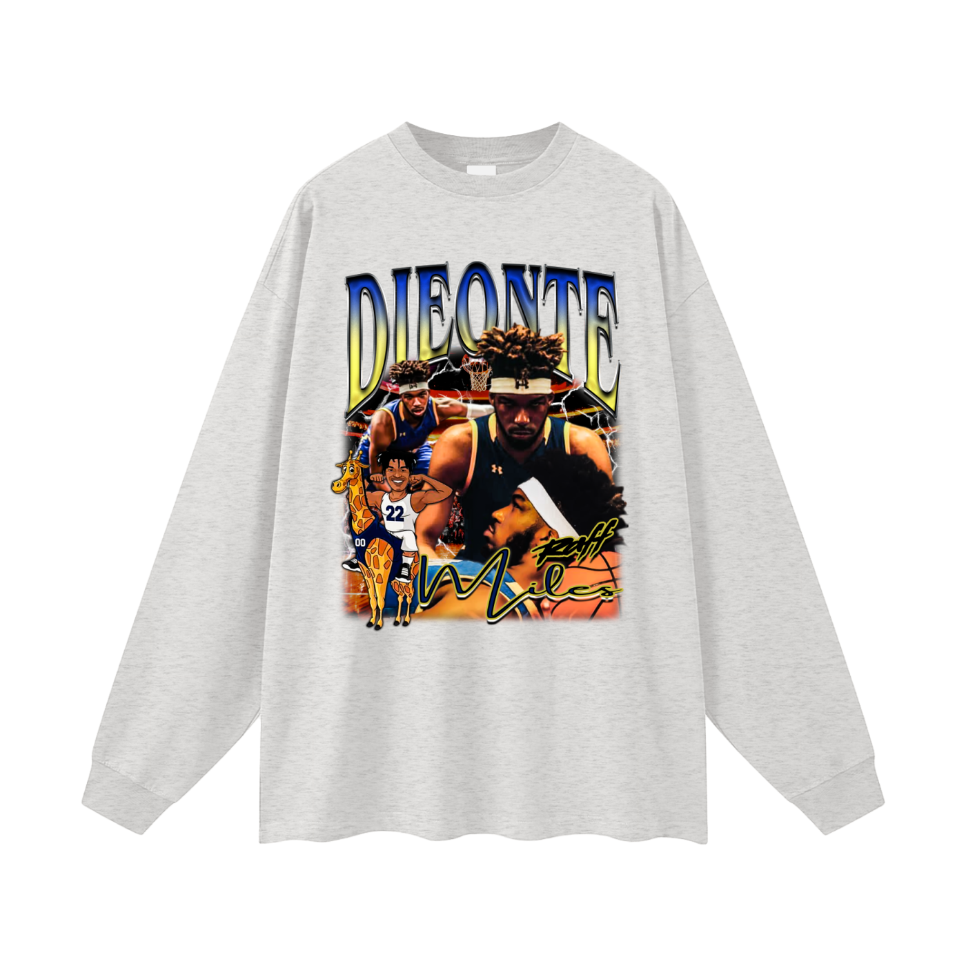 Deionte miles Premium Long Sleeve Tee