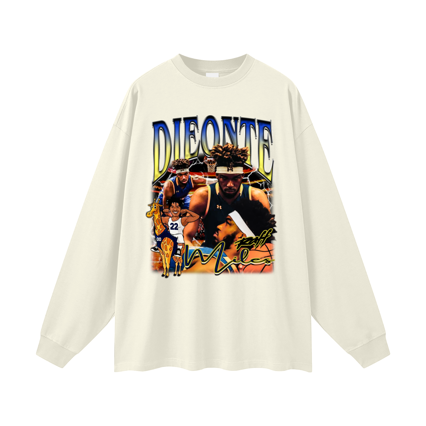 Deionte miles Premium Long Sleeve Tee