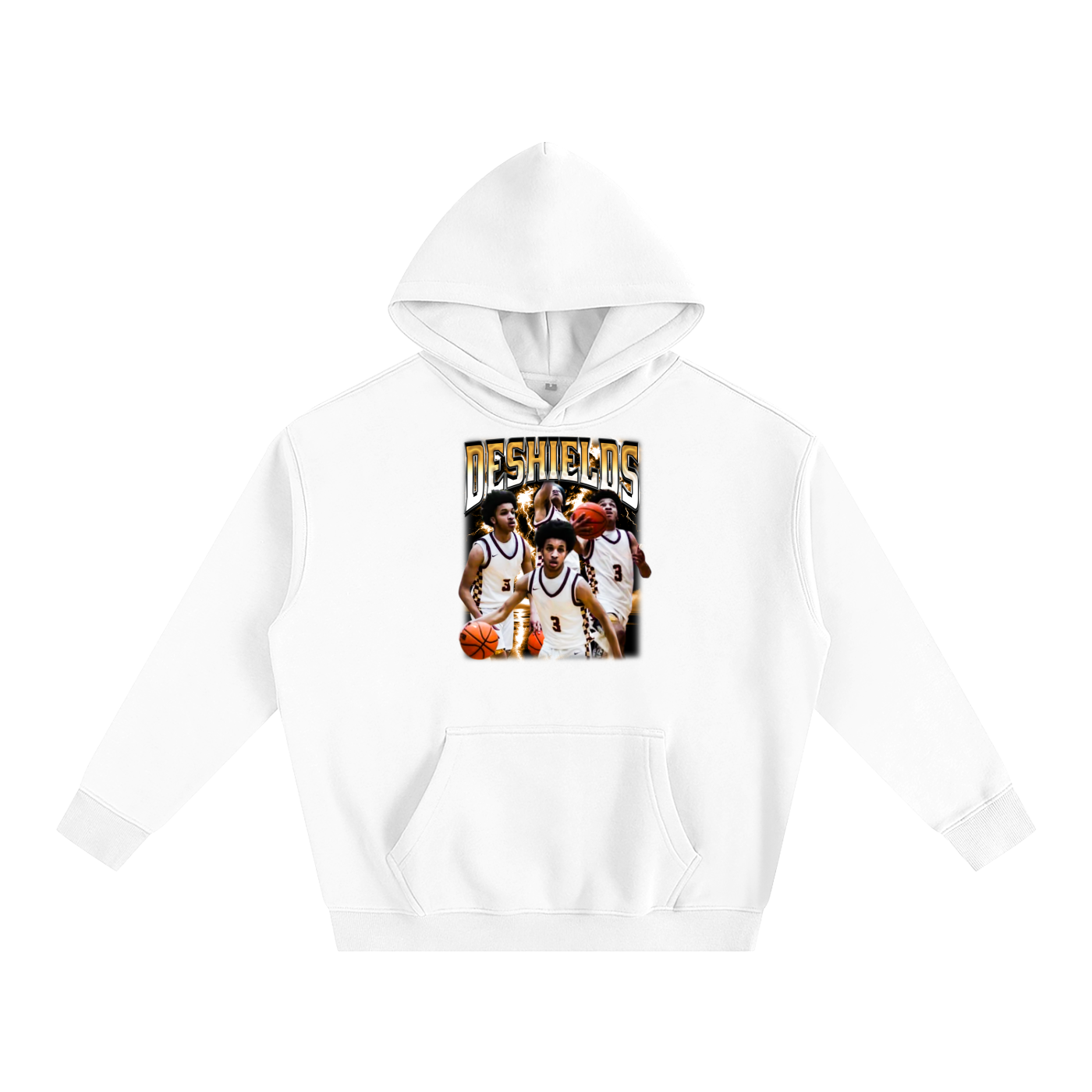 Deshields Oversize Fleeced Hoodie