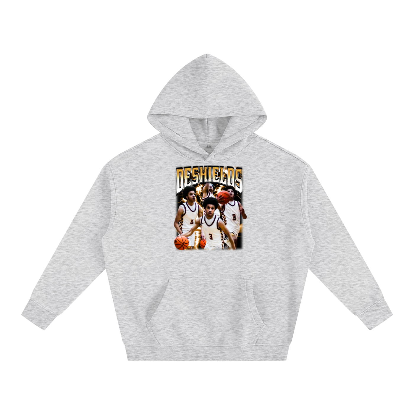 Deshields Oversize Fleeced Hoodie