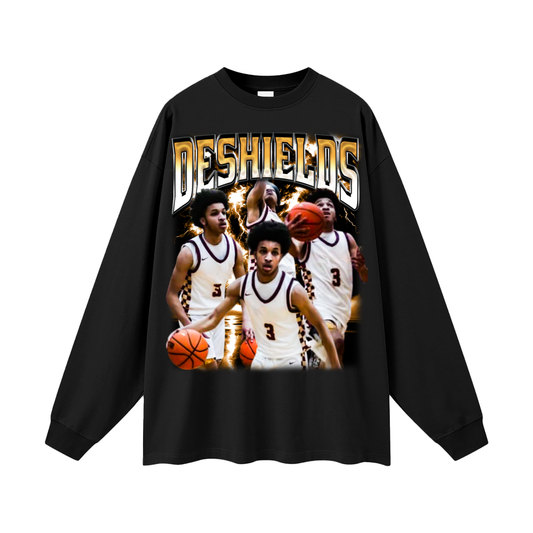 Deshields Oversized Long Sleeve Tee