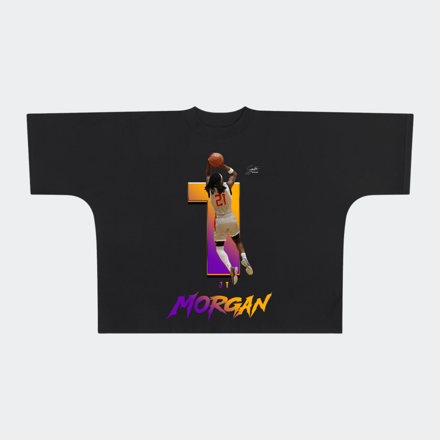 Jt Morgan Premium Drop Shoulder/Boxy Tee