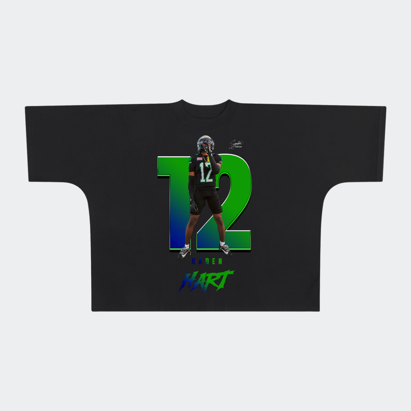 Kaden Hart Premium Drop Shoulder/Boxy Tee