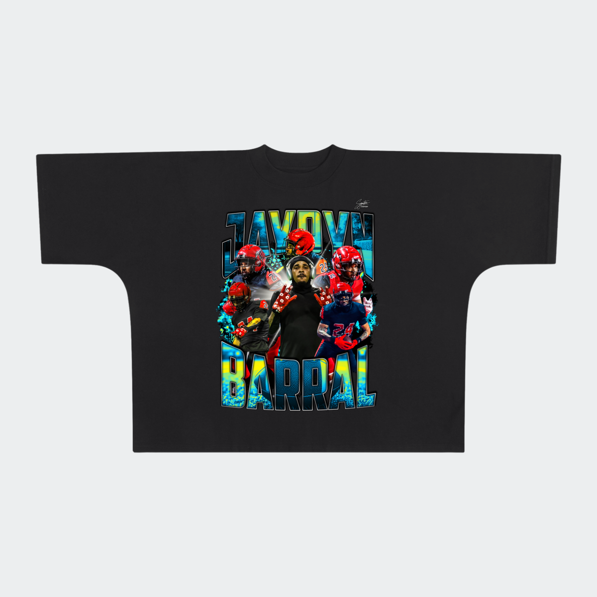 Jaydyn Barral Premium Drop Shoulder/Boxy Tee
