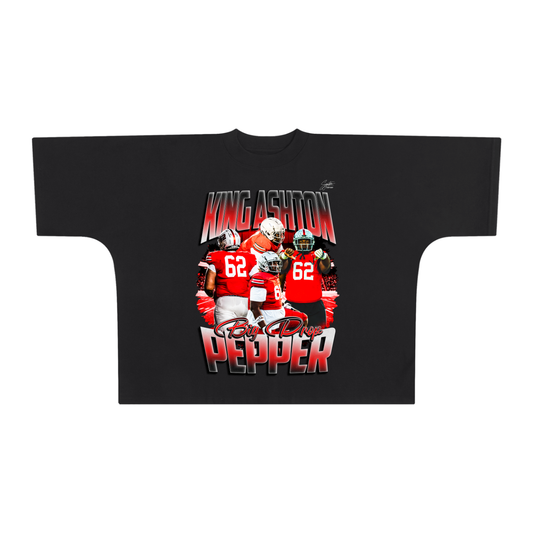 King Ashton Pepper Premium Drop Shoulder/Boxy Tee