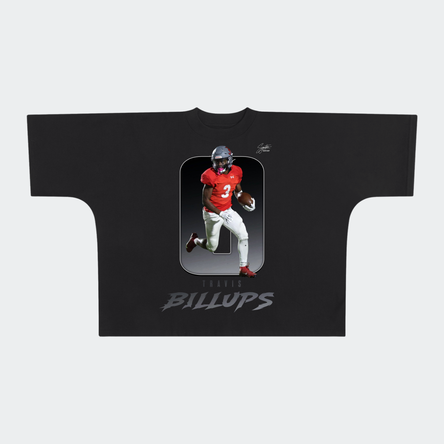 Travis Billups Premium Drop Shoulder/Boxy Tee