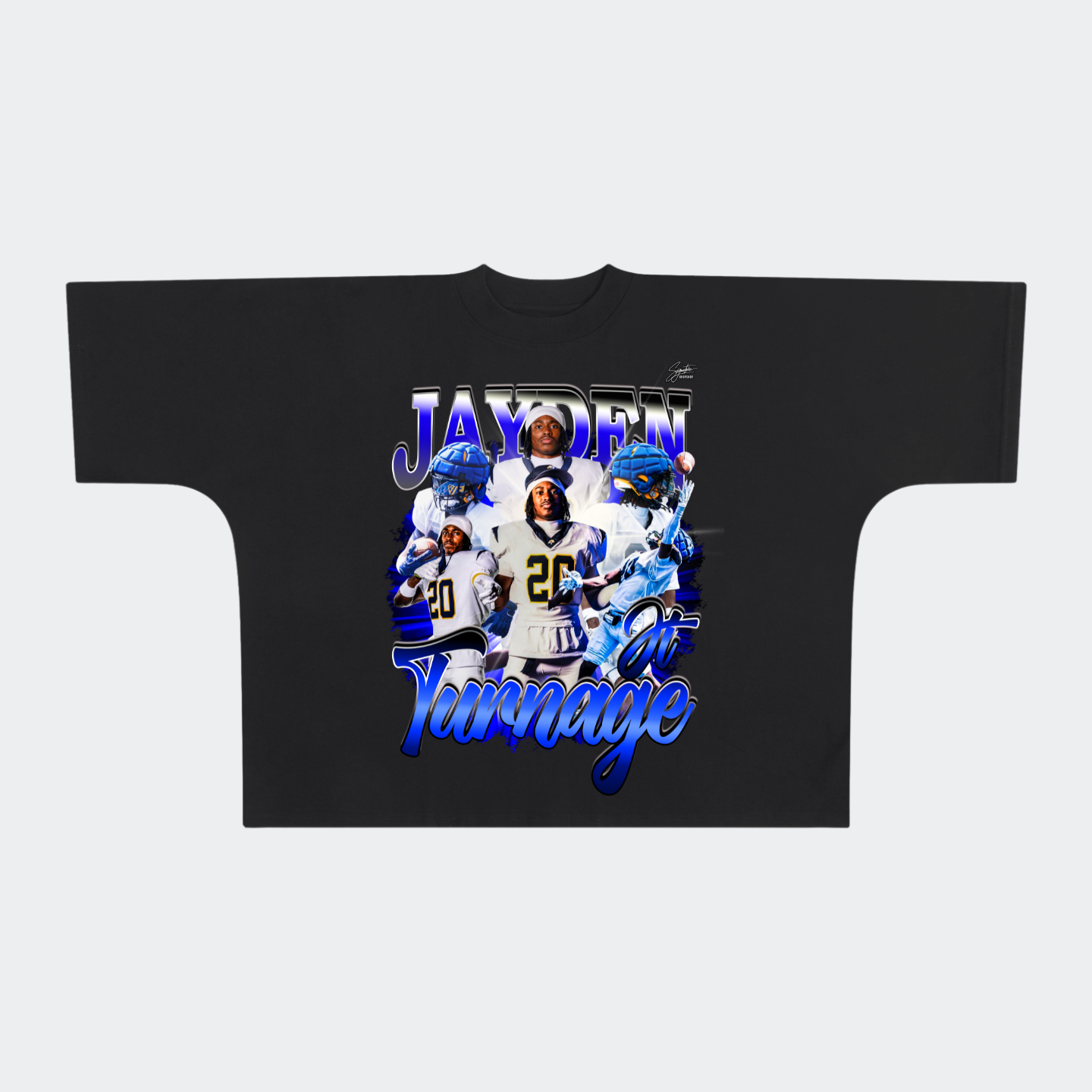 Jayden Turnage Premium Drop Shoulder/Boxy Tee