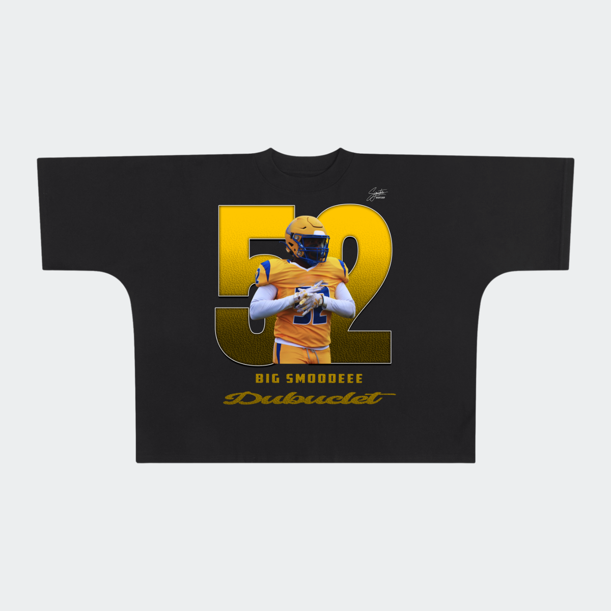 Big Smoodeee Dubuclet Premium Drop Shoulder/Boxy Tee