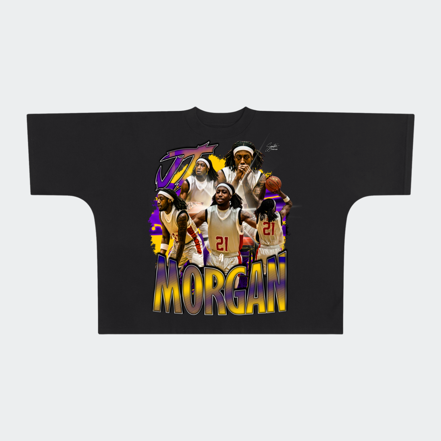 Jt Morgan Premium Drop Shoulder/Boxy Tee